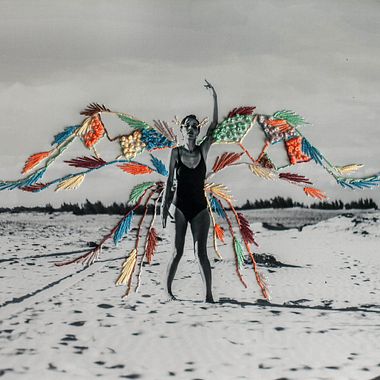 La fotografía bordada de Aline Brant