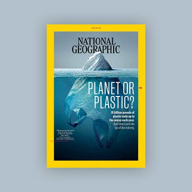 Plasticeberg: la portada de National Geographic de Jorge Gamboa