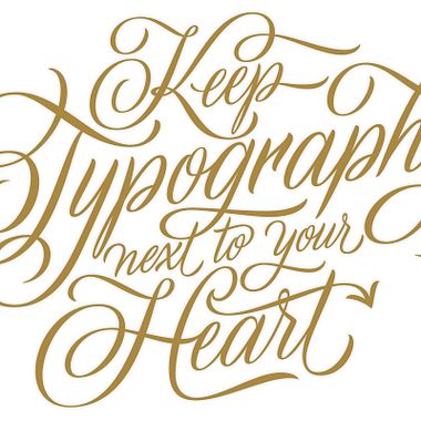 Lettering, caligrafía y tipografía, ¿cómo te gustan las letras?