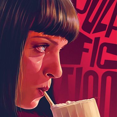 Ilustraciones de cine bajo el cielo de Madrid