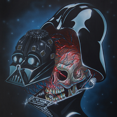 La anatomía toma las calles de la mano del artista urbano Nychos