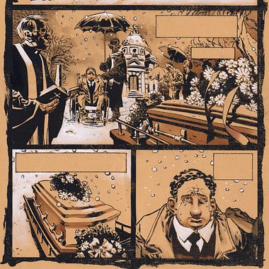 Entintado: del dibujo a lápiz a la página de cómic