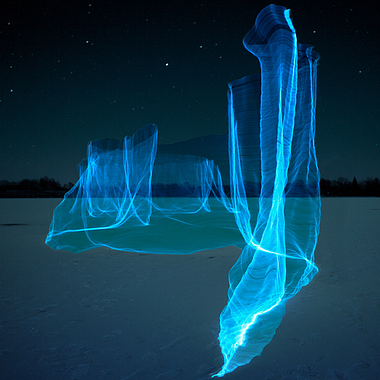 Esculturas de luz, por Andrius Labasauskas