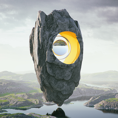 Los paisajes digitales futuristas de Filip Hodas