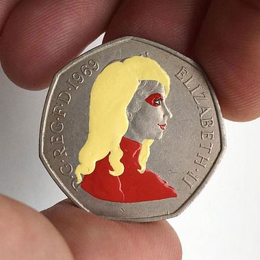 'Tales you lose': cuando las monedas se convierten en lienzos