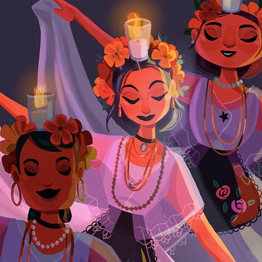 Mirelle Ortega: princesas, guerreras y folklore mexicano