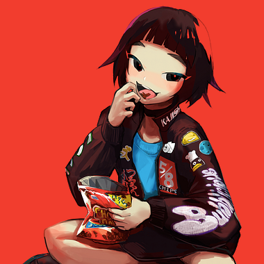 Comida, colores y Live2D con Yumi Fukuda