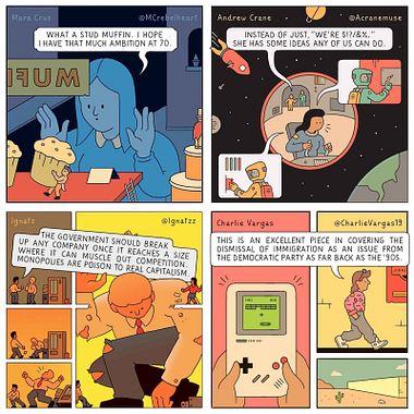 Los tuits ilustrados de Giacomo Gambineri