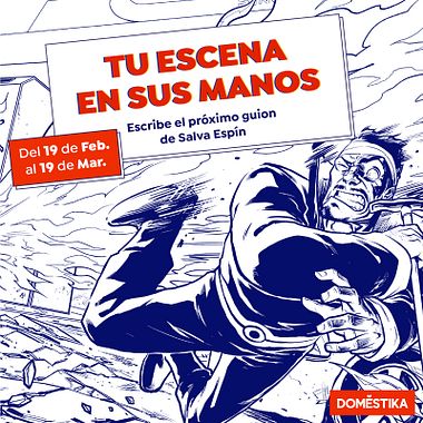 Tú puedes ser el guionista del próximo cómic de Salva Espín