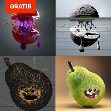 Los personajes de Zigor para experimentar en Cinema4D