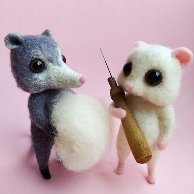 ¿Qué es el needle felting?