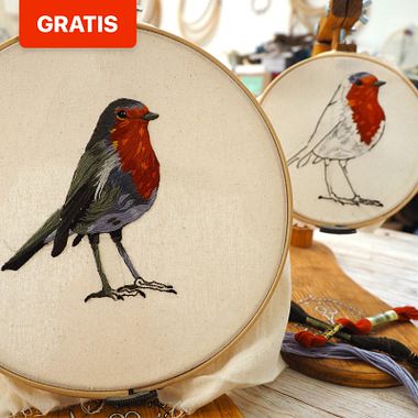 Descarga los patrones de bordado de Gimena Romero para “pintar” con hilo