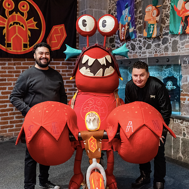 The Block Rockin’ Beasts: de la ilustración a la escultura textil