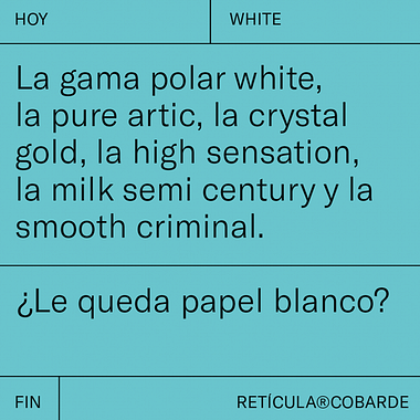 Retícula Cobarde: creatividad e ironía de las situaciones de la vida creativa