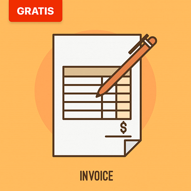 Descarga gratis una plantilla para realizar tus facturas como freelance