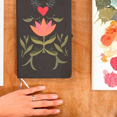 Cómo decorar una libreta 