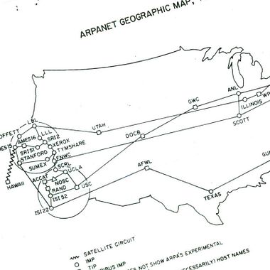 Así era ARPANET, la "abuela de Internet"