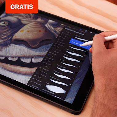 Descarga gratis una guía para personalizar pinceles en Procreate