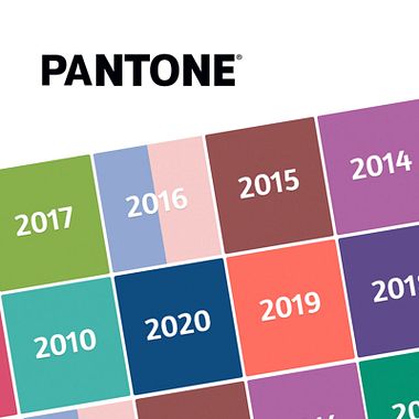 10 años, 10 colores Pantone
