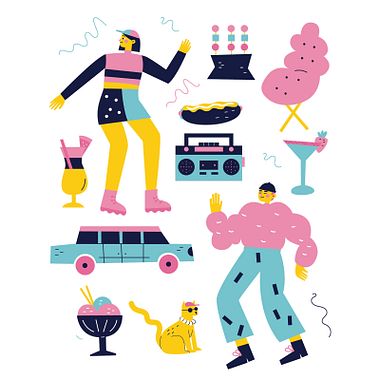 Creating and Applying Color Palettes to Vector Illustrations
