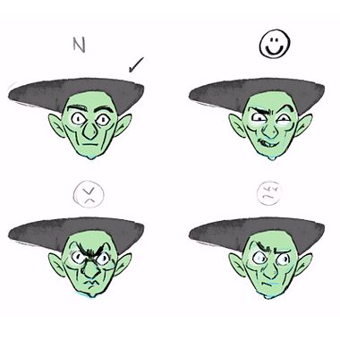Tutorial Ilustración infantil: 5 expresiones básicas para diseño de personajes