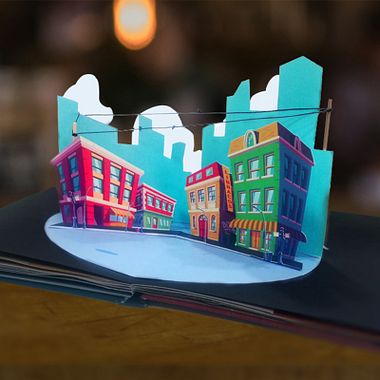 Livros pop-up: inspiração editorial em alto relevo