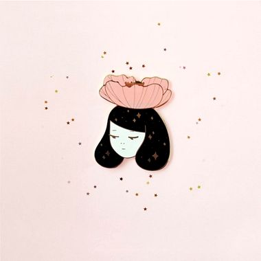 Dicas para converter sua ilustração em um broche, por Charlotte