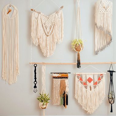 Tutorial Macramé: cómo cuidar las piezas  