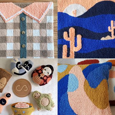 5 artistas de punch needle que debes conocer