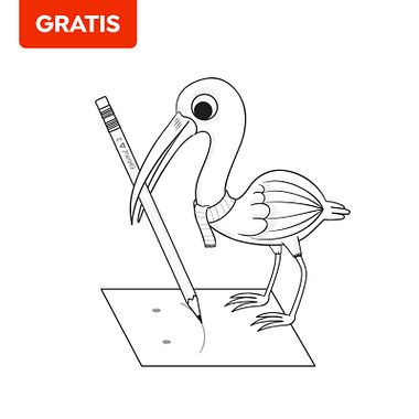 Descarga gratis un libro de letras y animales para colorear