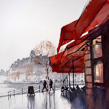 Cinema to Watercolor: The Work of Alex Hillkurtz