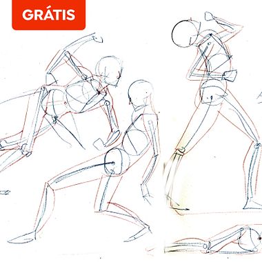 Download grátis: guia de poses de desenho anatômico