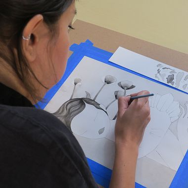 How to Create a Gradient With India Ink