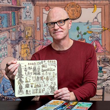 Drawing Prompts by Mattias Adolfsson