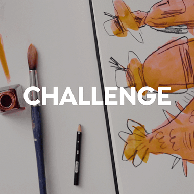Challenge para desbloquear tu creatividad: de mancha a personaje