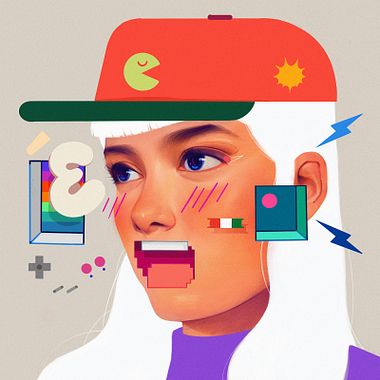 Challenge: Ilustrando en Procreate con dos colores