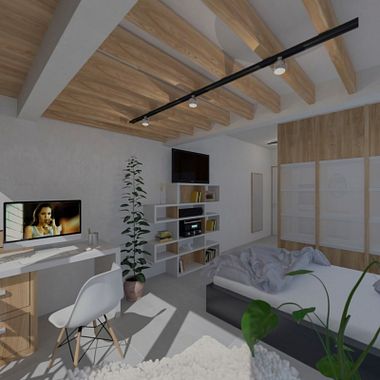Proyectos Domestika: Rediseño de una habitación principal