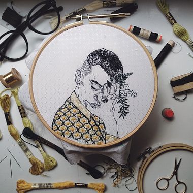 ¿Qué es needle painting?