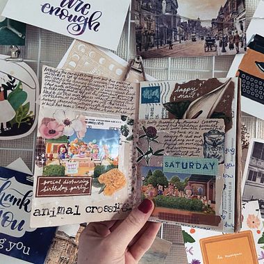 Junk Journal July: un reto de creatividad