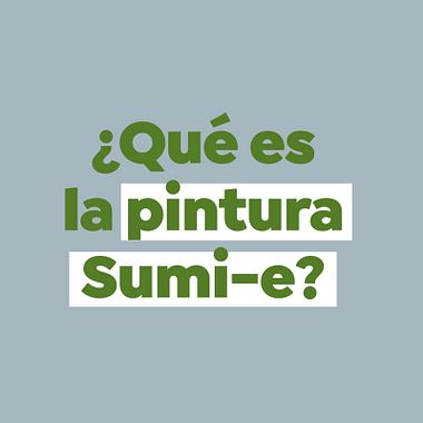 What is Sumi-e?