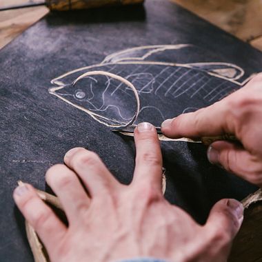 Ferramentas básicas para xilogravura