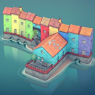 El proceso creativo detrás del videojuego Townscaper