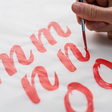 Free Download: Brush Lettering Practice Sheets
