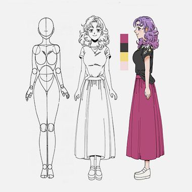Free Theoretical Guide for Manga Characters Creation