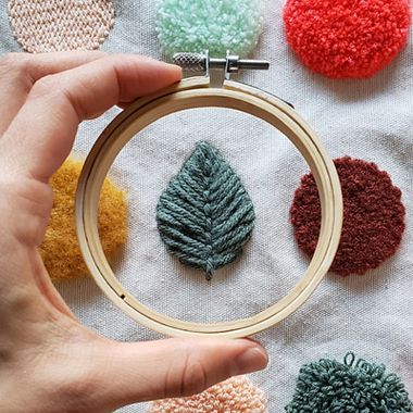 Descarga gratis un manual de punch needle para bordar con aguja mágica