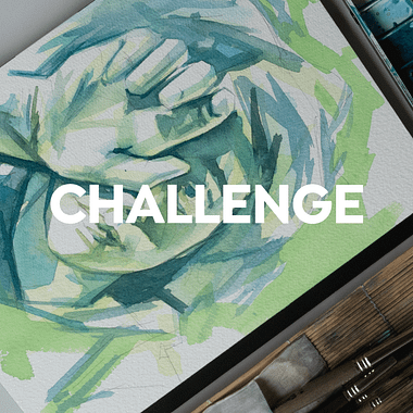 Challenge: Can You Paint a Portrait with Just One Color?