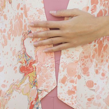What is Fabric Marbling?
