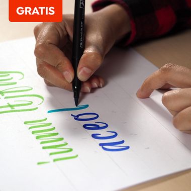 5 lecciones gratis para iniciarte en la caligrafía con brush pen