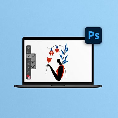Photoshop Tutorial: Digital Brushes for Flat Illustration