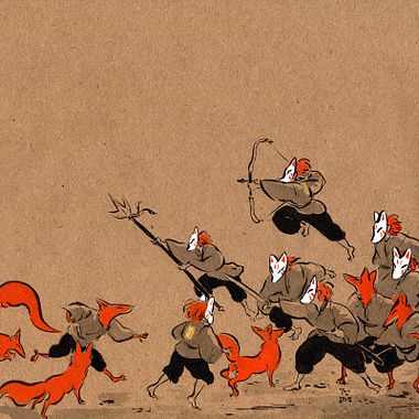 5 Sumi-e Illustrators and Painters To Follow